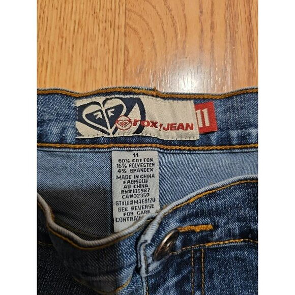 Roxy Women's Casual Outdoor Medium Wash Blue Denim Shorts Low Rise Size 30" - Picture 4 of 6